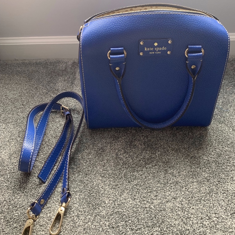 Kate Spade Cobalt Blue Bag